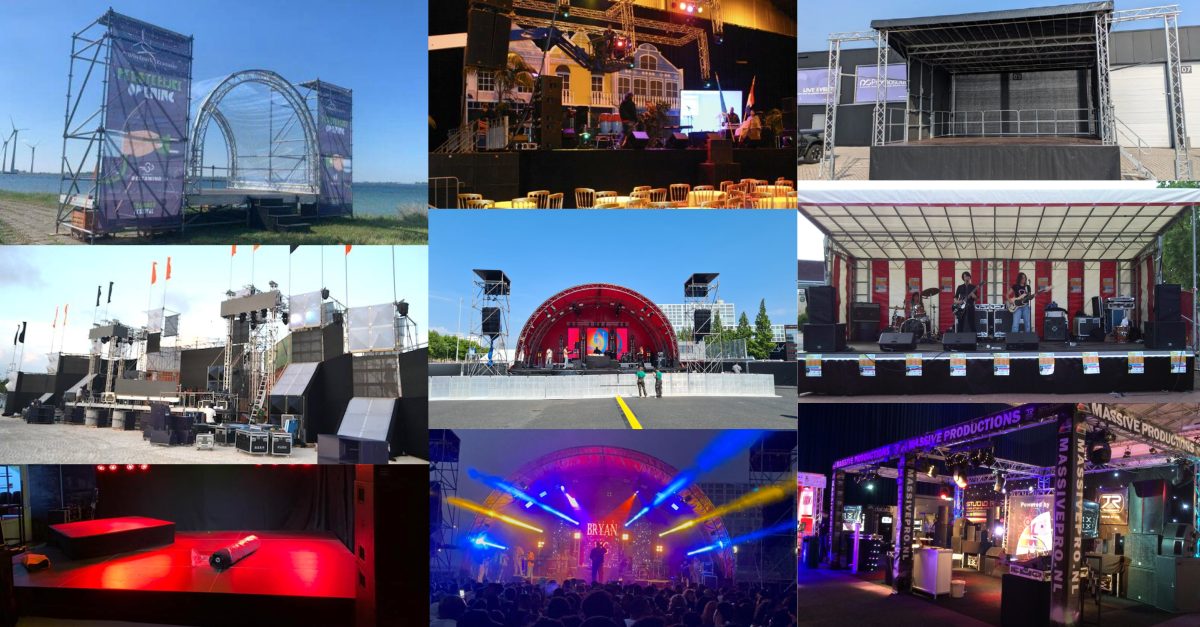 Op zoek naar een professioneel podium?