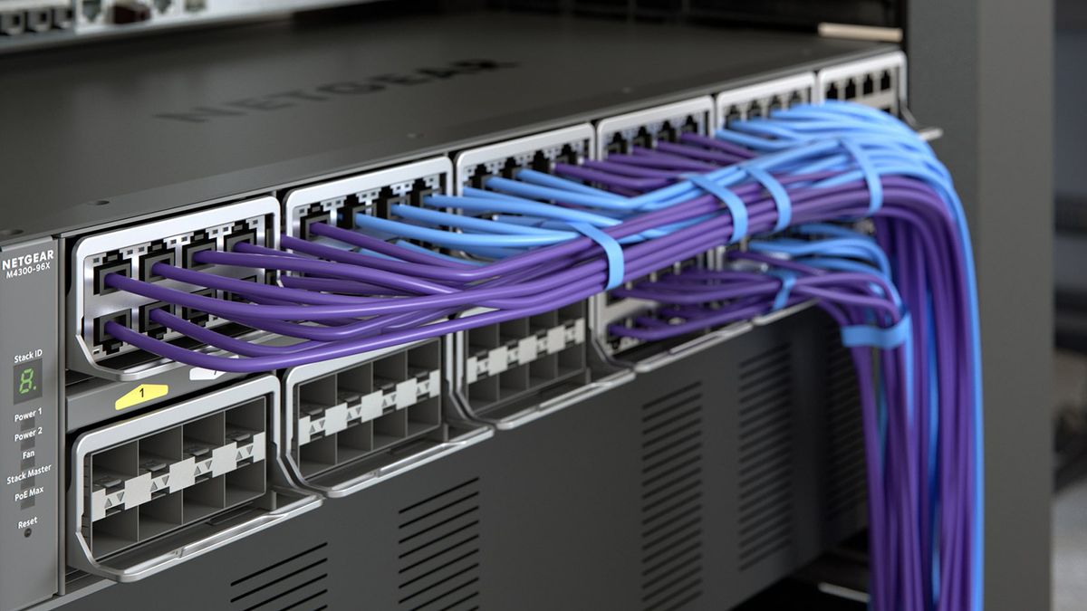 Netgear switch gebruikt met Dante