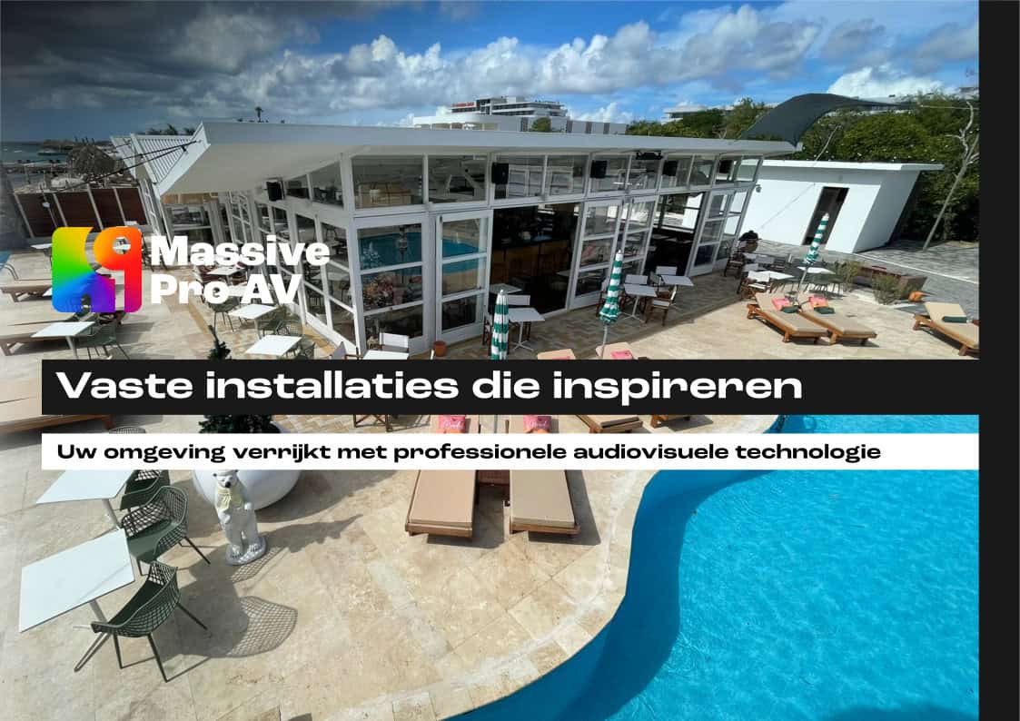 Massive Pro AV - Vaste Installatie brochure 2025