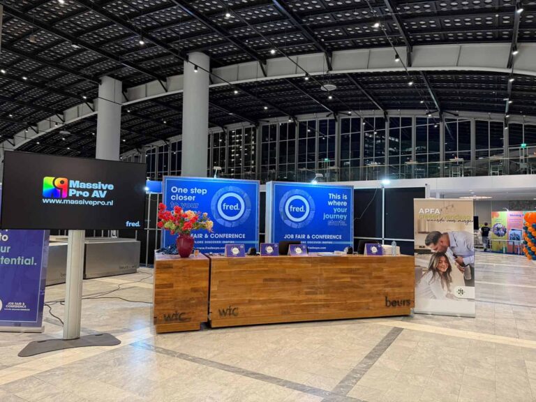 Massive Pro AV makes FRED Job Fair 2025 unforgettable: your chance of a career in the Caribbean Netherlands