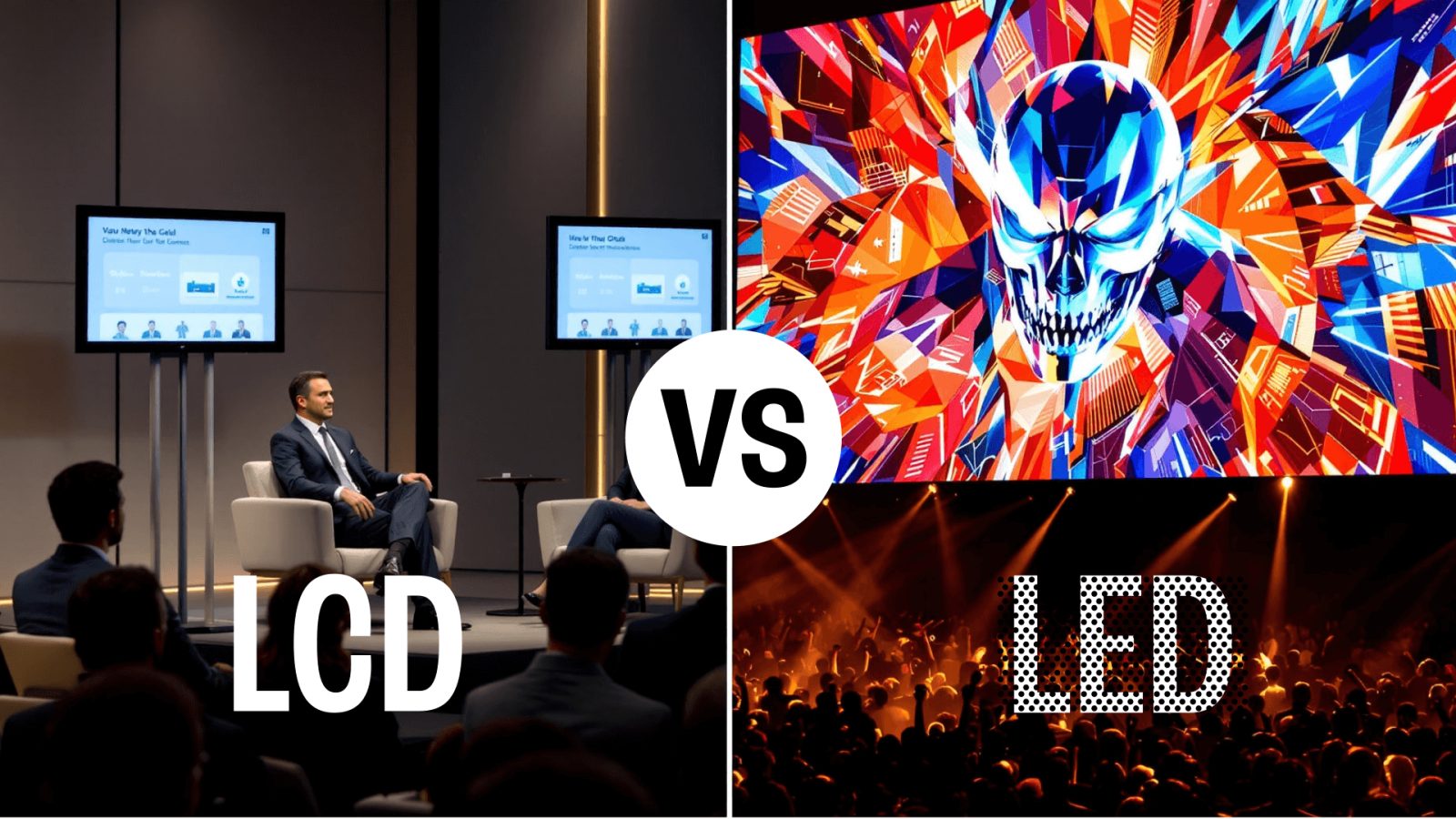 LED vs LCD scherm